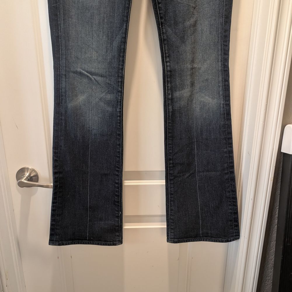 7 For All‎ Mankind Women's Boot Cut Jeans - Dark Blue size 29 - Picture 3 of 8